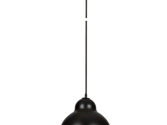 Φωτιστικό Οροφής Black Φ30x23cm VK/04056/B VKLed Μέταλλο