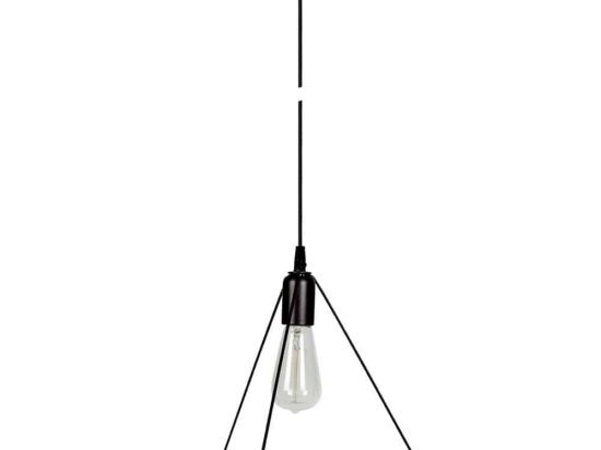 Φωτιστικό Οροφής 30x30x30cm Black VK/0310/B VKLed Μέταλλο