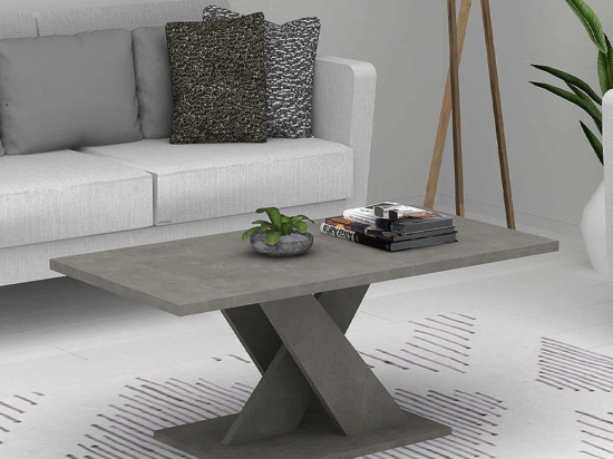 Τραπεζάκι Σαλονιού Marcello 0128611 110x55x48cm Anthracite