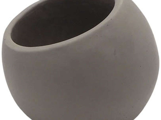 Κασπώ Φωλιά 06-00-22214 18x17x15cm Grey Marhome Κεραμικό
