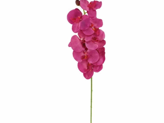 Τεχνητό Λουλούδι Ορχιδέα 00-00-14519-3 90cm Fuchsia Marhome Συνθετικό Υλικό