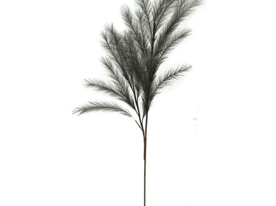 Τεχνητό Κλαδί Με Πούπουλα 00-00-6109-4 113/60cm Grey Marhome Foam