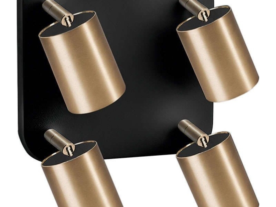 Φωτιστικό Οροφής - Σποτ Eye Spot Led IV 8820 Black-Brass Nowodvorski Μέταλλο