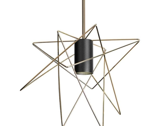 Φωτιστικό Οροφής Gstar 8854 Gold-Black Nowodvorski Μέταλλο