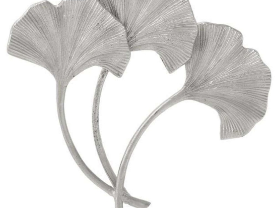 Διακοσμητικό Τοίχου 3-70-803-0084 42x7x38cm Silver Inart Μέταλλο