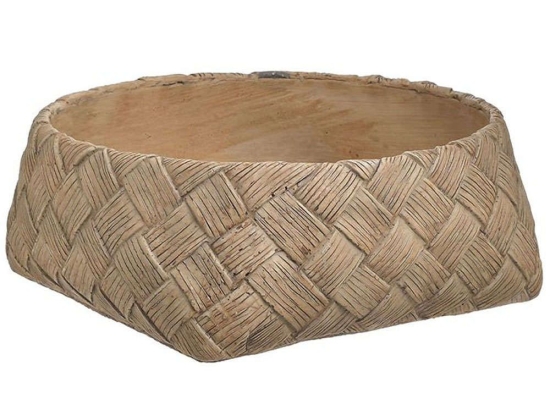 Κασπώ 3-70-259-0044 Φ28x11cm Beige Inart Τσιμέντο
