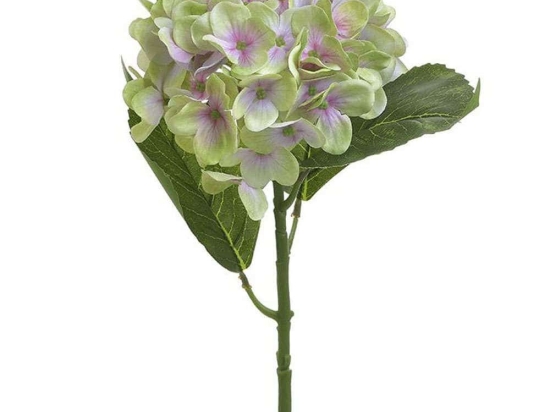 Διακοσμητικό Κλαδί-Λουλούδι 3-85-700-0010 65cm Green-Pink Inart Πλαστικό, Ύφασμα