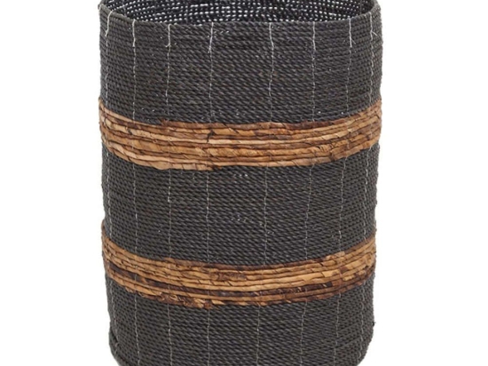 Καλάθι Pavia Large 0490102 (40x40x47) Black Soulworks Ύφασμα