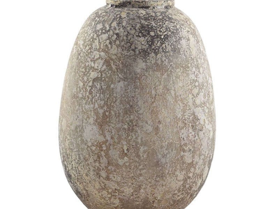 Βάζο Διακοσμητικό Siso Nic 0630005 (27x27x40cm) Clay/Terracotta Soulworks Κεραμικό