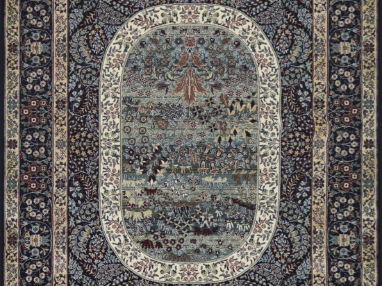 Χαλί Hazal Blue Barok 200X300cm