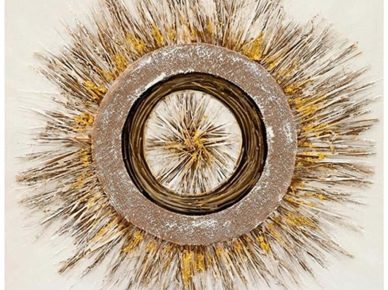 Πίνακας Καμβάς 108-225-068 80x3x80cm Multi Τετράγωνοι Καμβάς
