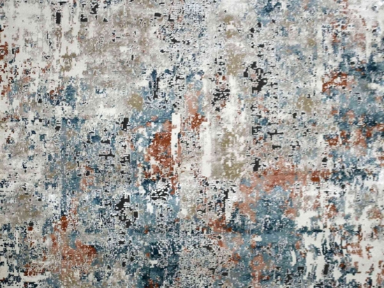 Χαλί Serenity 18580-110 Beige-Blue Merinos 200X250cm