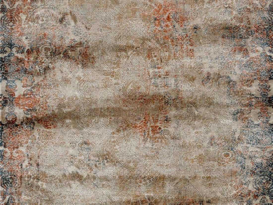 Χαλί Serenity 19011-110 Beige-Rust Merinos 200X290cm