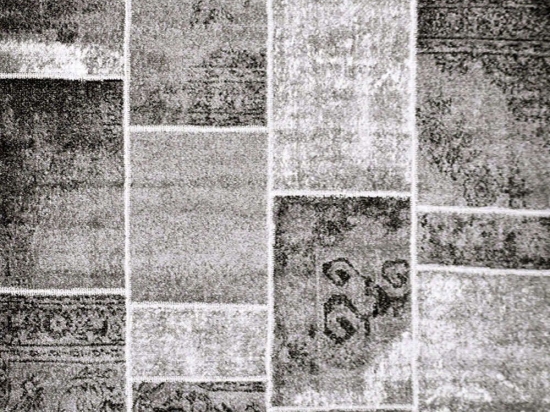 Χαλί Sky 25307-995 Grey-Anthracite Merinos 200X290cm