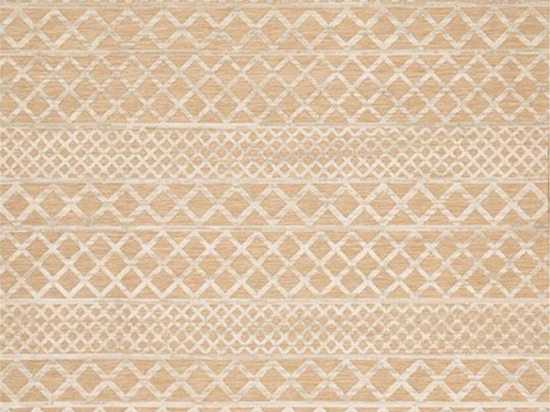 Χαλί Garden 65289N Beige-White New Plan 80X210cm