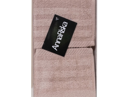 Πετσέτες Spa Σε Συσκευασία Δώρου 4 (Σετ 3τμχ) Linen Anna Riska Σετ Πετσέτες 30x50cm 100% Βαμβάκι