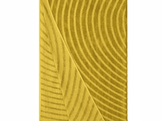 Πετσέτα Θαλάσσης - Παρεό Haviar 03 Yellow Kentia Θαλάσσης 90x180cm 100% Βαμβάκι