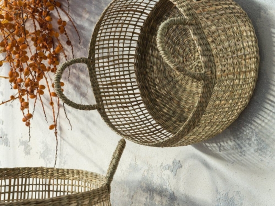 Καλάθι Keya 36x19 Natural Nima Seagrass
