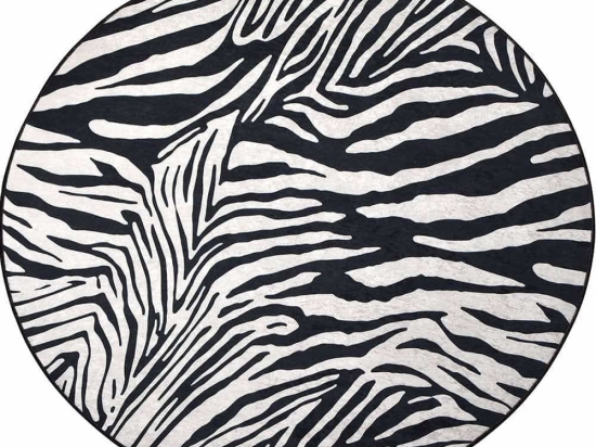 Χαλί Zebra Black-White Conceptum Hypnose 140X190cm