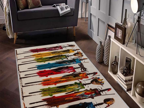Χαλί Hmnt47 571HFT1428 Multi Conceptum Hypnose 80X200cm