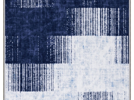 Χαλί Hmnt196 571HFT2484 Blue-White Conceptum Hypnose 160X230cm