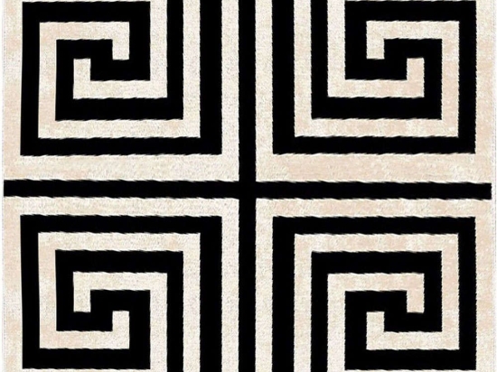 Χαλί ELS2238 Black-White Conceptum Hypnose 100X300cm