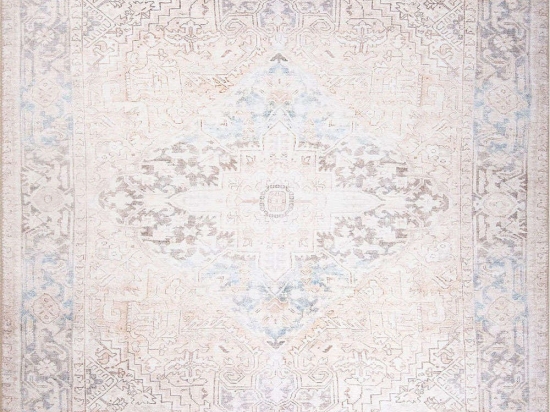 Χαλί Dorian AL 349 473RTP1135 Beige-Blue Conceptum Hypnose 210X310cm
