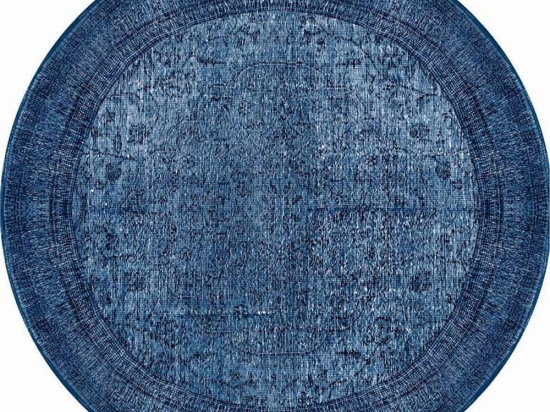 Χαλί Dorian AL 138 Blue Conceptum Hypnose 150X150cm Round