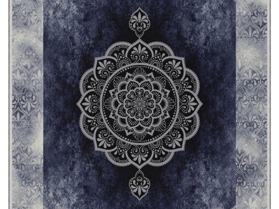 Χαλί Hmnt724 474HFT2839 Blue-Grey Conceptum Hypnose 80X300cm