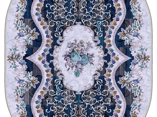 Χαλί Hmnt922 478HFT3040 Blue-Multi Conceptum Hypnose 120X180cm