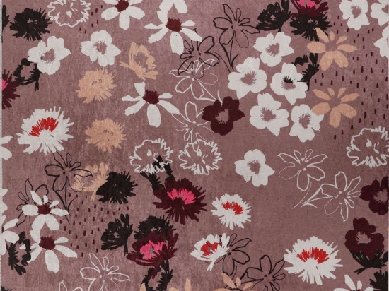 Χαλί Wall Paper Djt 286CHL5033 Pink-Multi Conceptum Hypnose 80X120cm