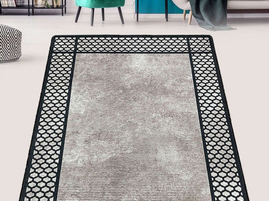 Χαλί Beja Black-Bege Conceptum Hypnose 120X180cm