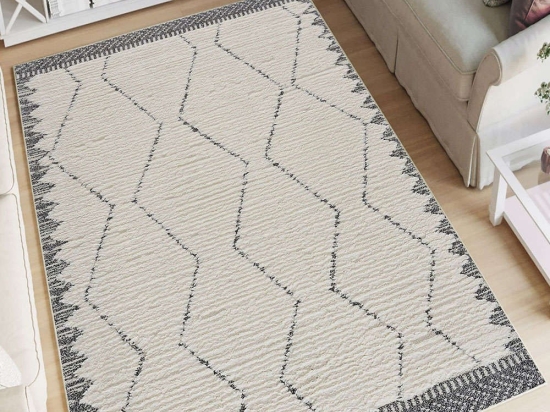 Χαλί W1073 213HFT1668 Ivory-Grey Conceptum Hypnose 100X200cm