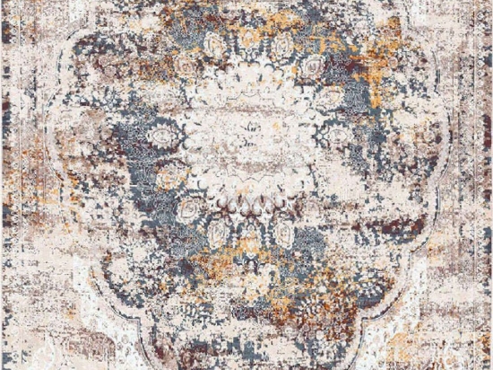 Χαλί WOOSONIL083 Cream-Grey-Red Conceptum Hypnose 160X230cm