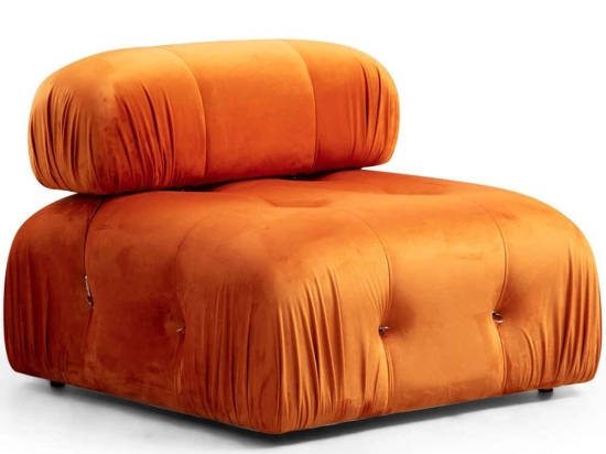 Πολυθρόνα Bubble 560ARE1425 95x95x75cm Orange