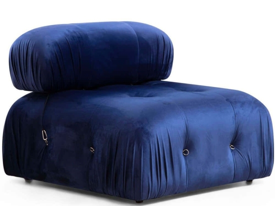 Πολυθρόνα Bubble 560ARE1433 95x95x75cm Blue