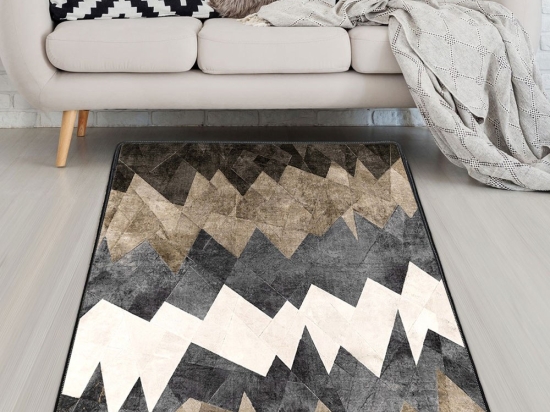 Χαλί Derwald 399CHL1133 Brown-Grey Conceptum Hypnose 80X100cm