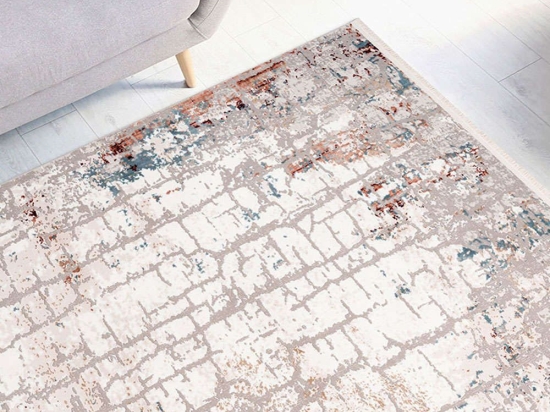 Χαλί Akropolis 125 Grey-Salmon Kayoom 160X230cm