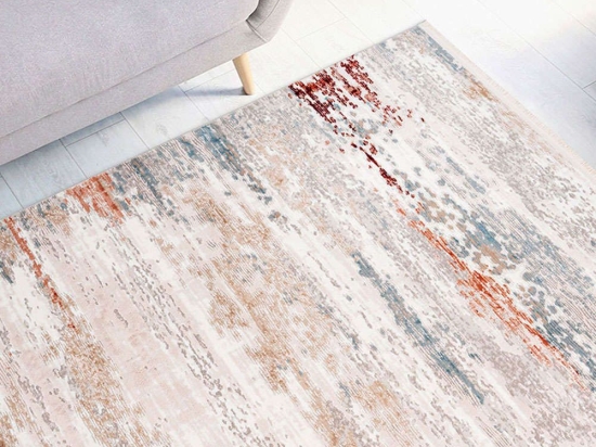 Χαλί Akropolis 325 Grey-Salmon Kayoom 200X300cm