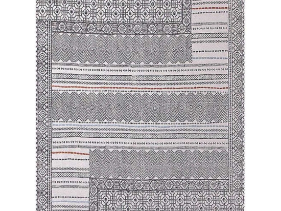 Χαλί Art 1018 Χειροποιήτο Grey-White New Plan 160X230cm