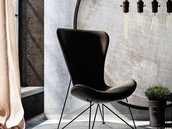 Χαλί Moon Grey Round Carpet Couture 230X230