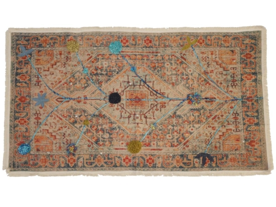 ΧΑΛΙ ARTELIBRE VINTAGE ΠΟΛΥΧΡΩΜΟ ΒΑΜΒΑΚΕΡΟ 150X80CM