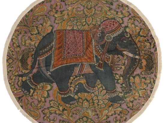 ΧΑΛΙ ARTELIBRE ΕΛΕΦΑΝΤΑΣ ΠΟΛΥΧΡΩΜΟ ΒΑΜΒΑΚΕΡΟ 120X120CM