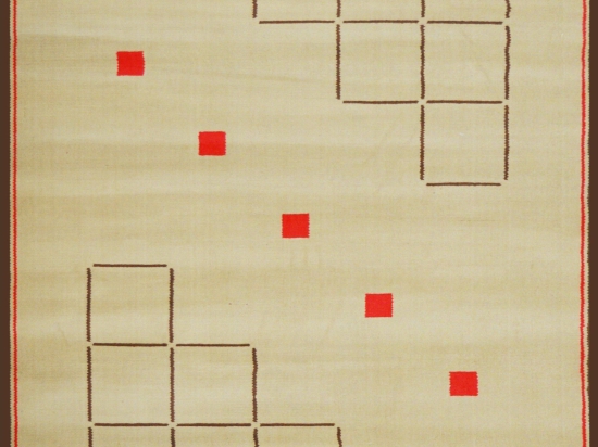Χαλί Domoral Clac 0802 Beige-Red 180Χ280cm