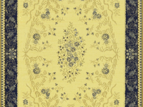 Χαλί Isfahan 128 Blue-Beige 165X240cm