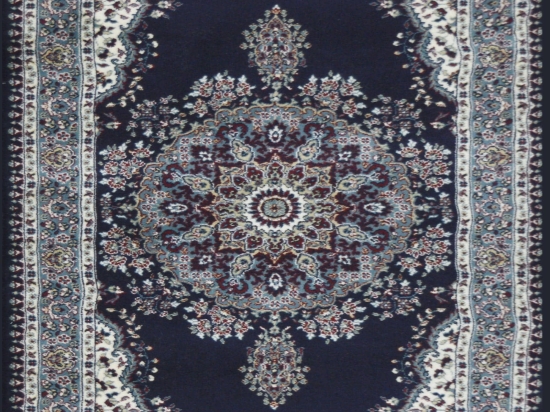 Σετ Κρεβατοκάμαρας 3Τμχ. Bonyan Blue Barok SET(3 TEM 75X160) Μαλλί
