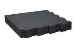 ΠΛΑΚΑΚΙΑ ΔΑΠΕΔΟΥ ΜΑΥΡΑ 40X40CM BLACK+DECKER 6ΤΜΧ