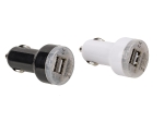 ΦΟΡΤΙΣΤΗΣ ΑΥΤΟΚΙΝΗΤΟΥ ΜΕ 2 USB ΘΥΡΕΣ 1AH/2.1AH ΚΑΙ ΦΩΣ LED ΣΕ 2 ΧΡΩΜΑΤΑ