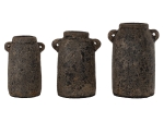 ΔΙΑΚΟΣΜΗΤΙΚA ΒΑΖA ΑΠΟ TERRACOTTA ΓΚΡΙ HM7710