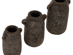 ΔΙΑΚΟΣΜΗΤΙΚA ΒΑΖA ΑΠΟ TERRACOTTA ΓΚΡΙ HM7710